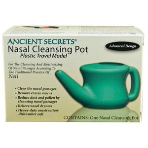 Nasal Cleansing Pot (Neti Pot), Travel Model - Christopher's Herb Shop