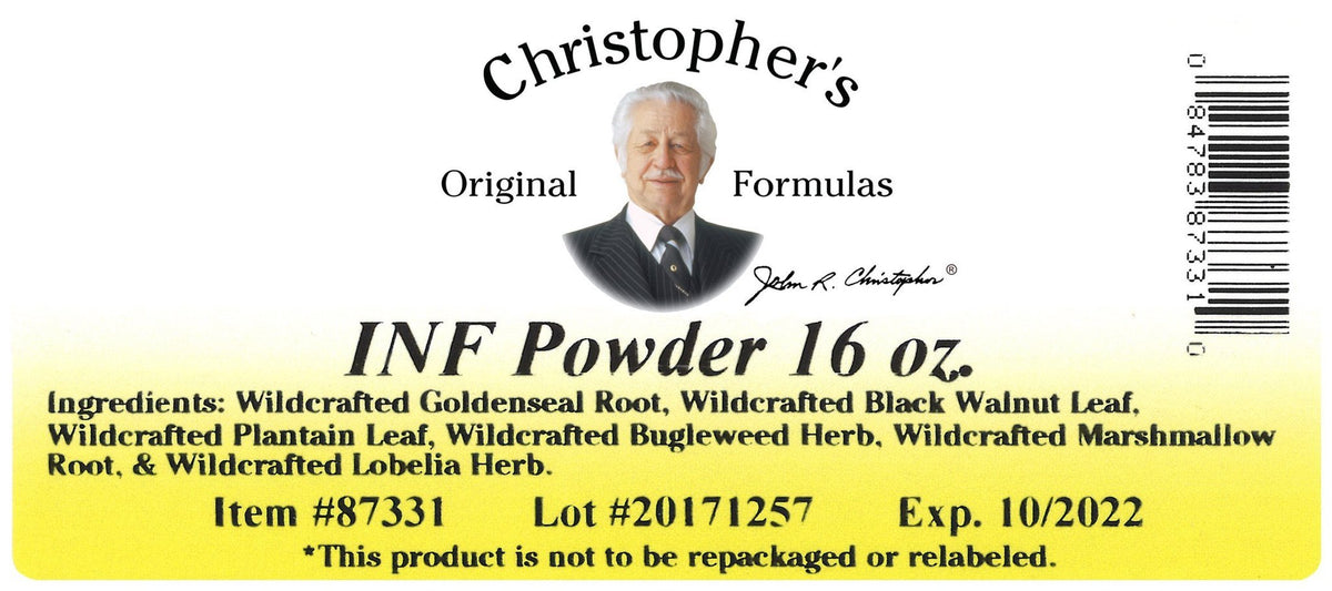 XINFX Bulk 1 lb. Powder Christopher's Herb Shop