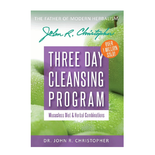 3-Day Cleansing Program Mucusless Diet & Herbal Combinations - Christopher's Herb Shop