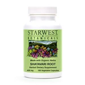 Shatavari Root Capsules - Christopher's Herb Shop