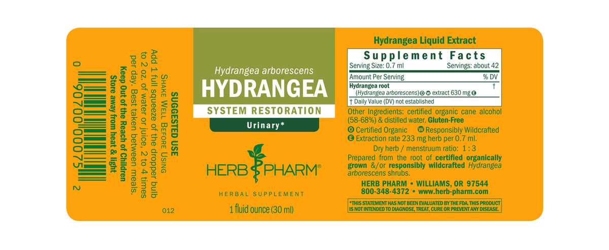 Herb Pharm® Hydrangea - 1 oz – Christopher's Herb Shop