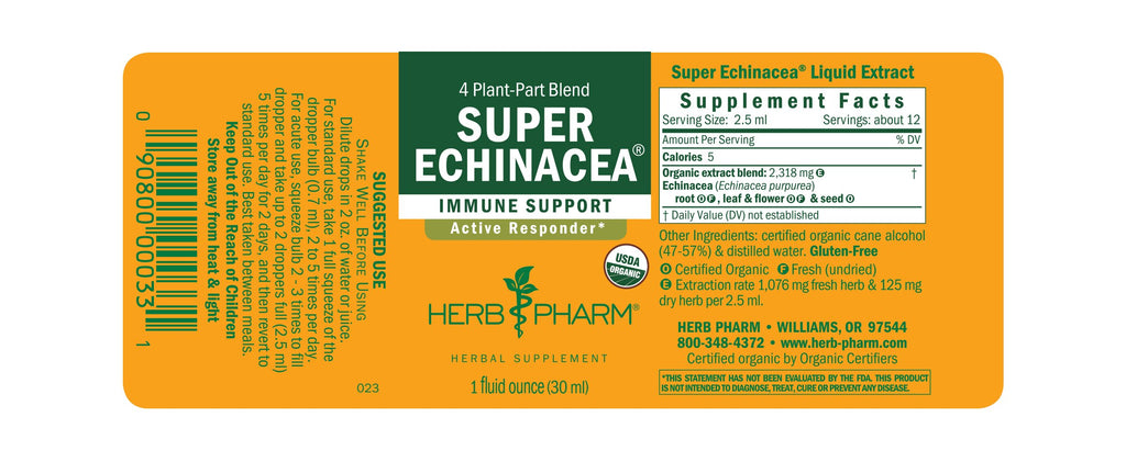 Herb Pharm® Super Echinacea® - Christopher's Herb Shop