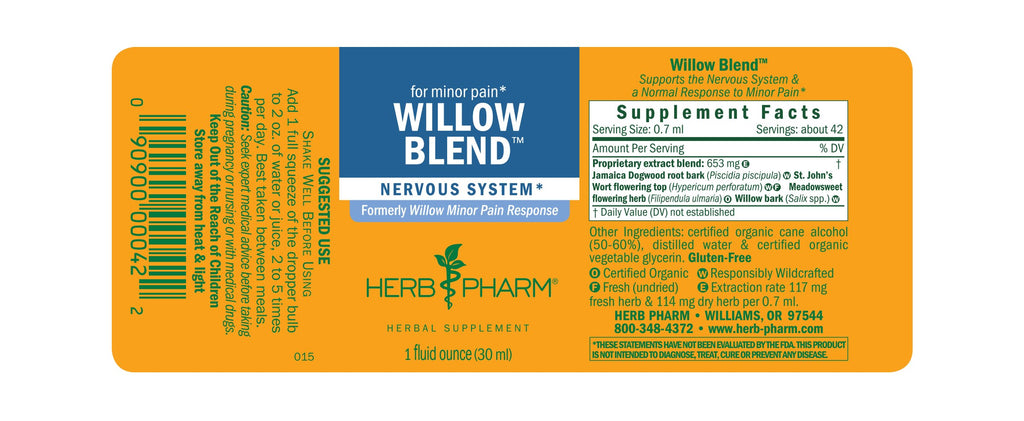 Willow Blend - 1 oz - Christopher's Herb Shop
