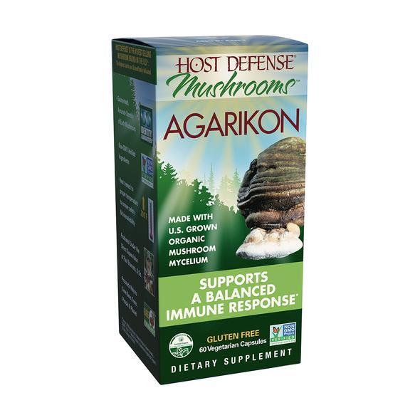 Host Defense® Agarikon - 60 Vegetarian Capsules - Christopher's Herb Shop
