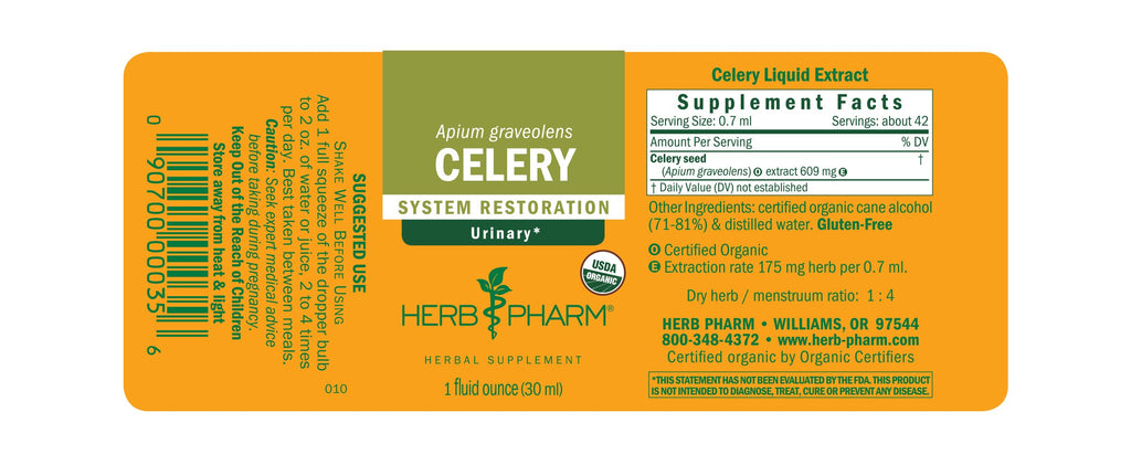 Herb Pharm® Celery - 1 oz - Christopher's Herb Shop