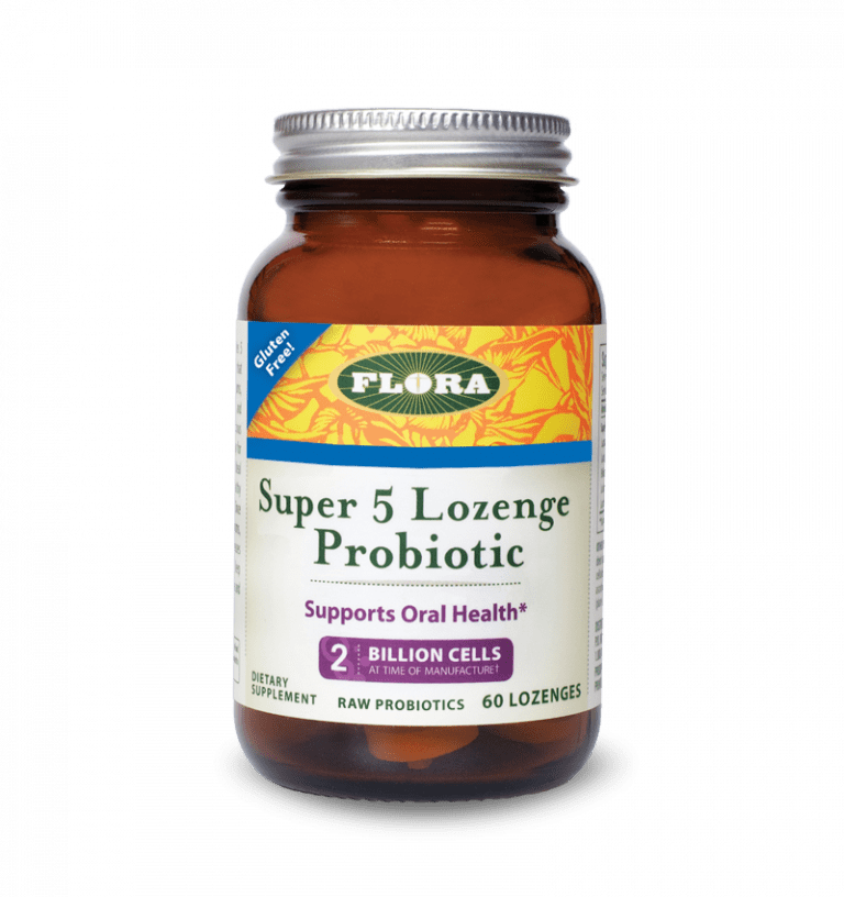 Flora® Super 5 Lozenge Probiotic - 60 Lozenges - Christopher's Herb Shop