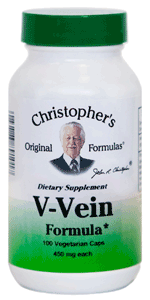 V-Vein - 100 Capsules - Christopher's Herb Shop