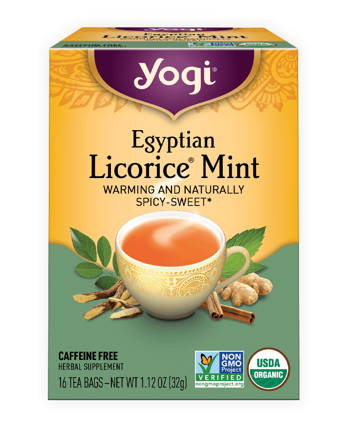 Yogi® Egyptian Licorice® Mint Tea - Christopher's Herb Shop