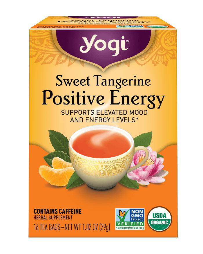 Yogi® Sweet Tangerine Positive Energy Tea - Christopher's Herb Shop