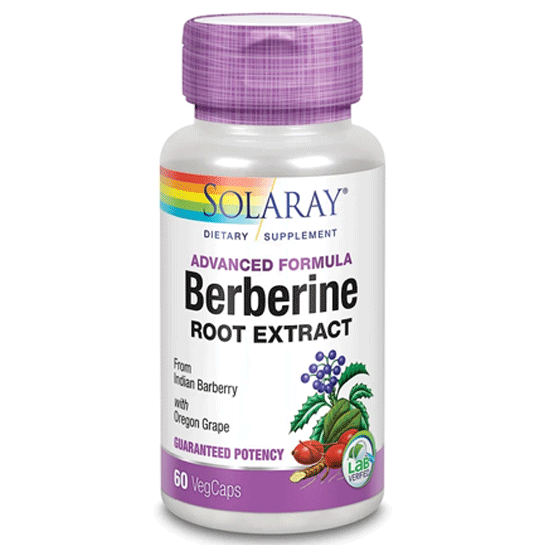 Berberine Root Extract, Advanced Formula 60 VegCap - Christopher's Herb Shop