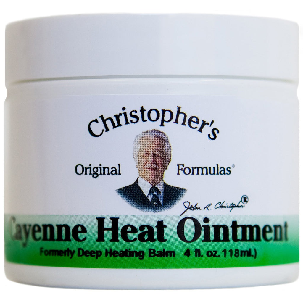 Cayenne Heat - 4 oz. Ointment - Christopher's Herb Shop