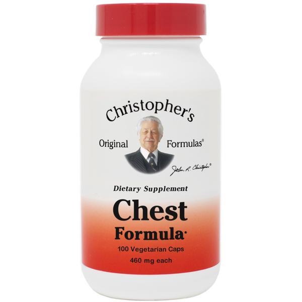 Chest Formula  - 100 Capsules - Christopher's Herb Shop