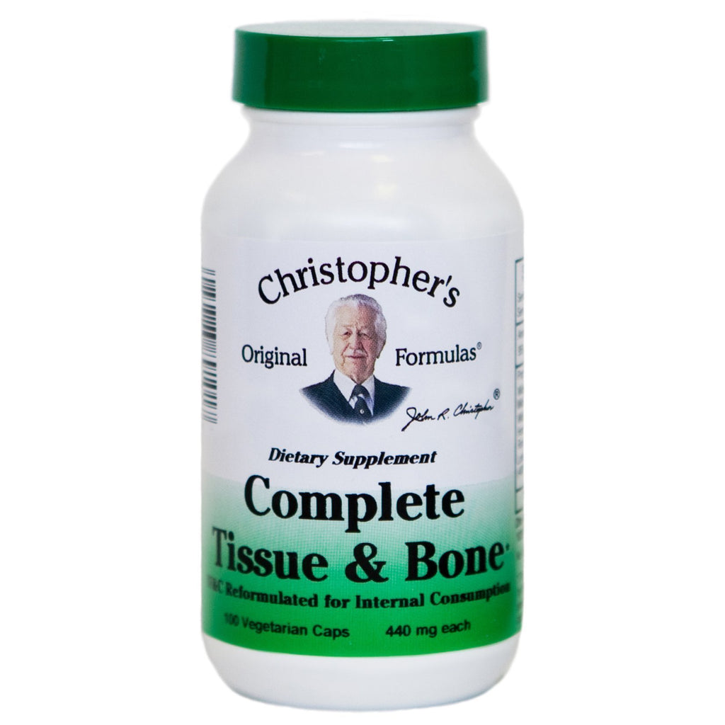 Complete Tissue & Bone - 100 Capsules - Christopher's Herb Shop