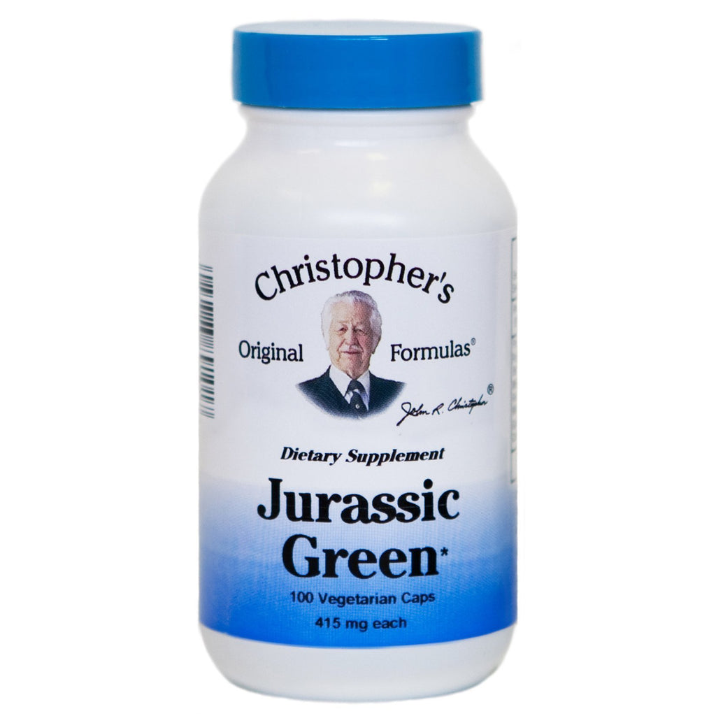 Jurassic Green - 100 Capsules - Christopher's Herb Shop
