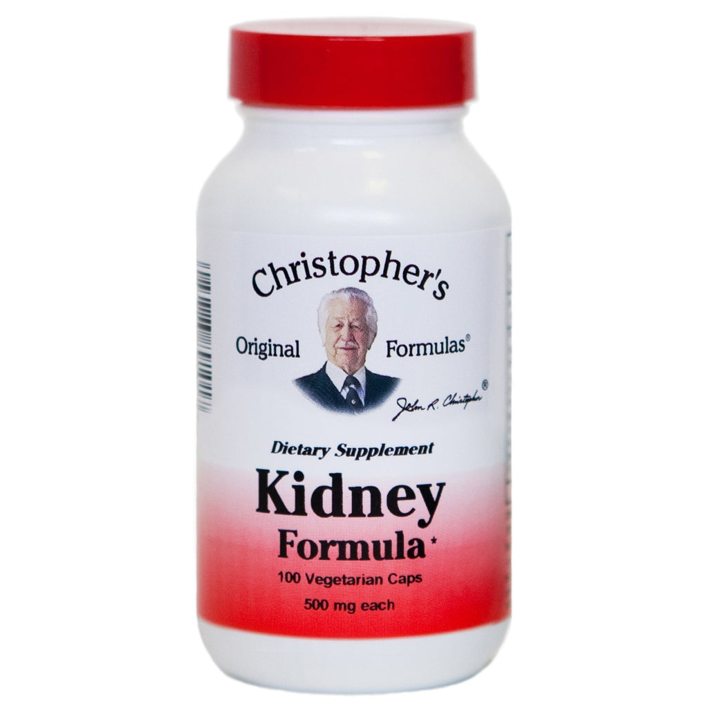 Kidney Formula - 100 Capsules - Christopher's Herb Shop