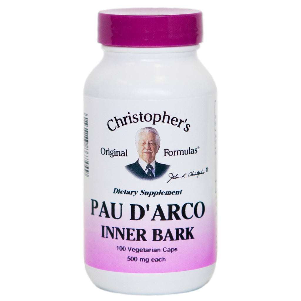 Pau D'Arco bark - 100 Capsules - Christopher's Herb Shop