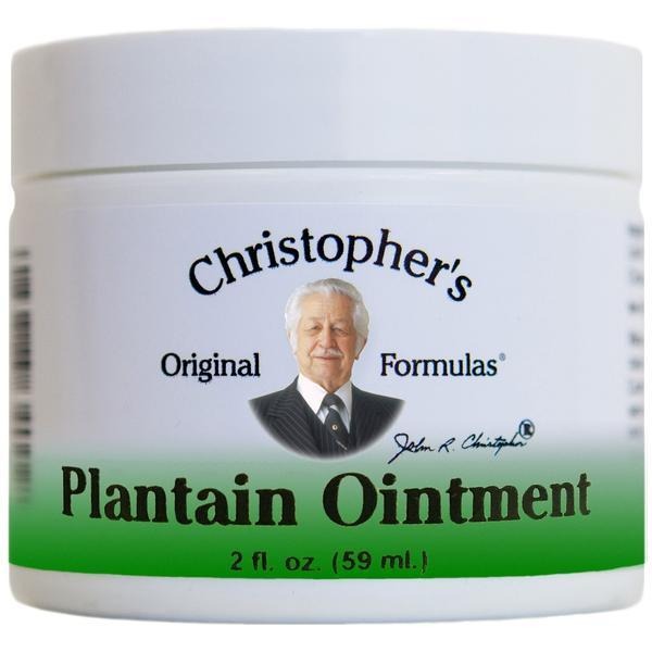 Plantain Ointment - 2 oz. - Christopher's Herb Shop