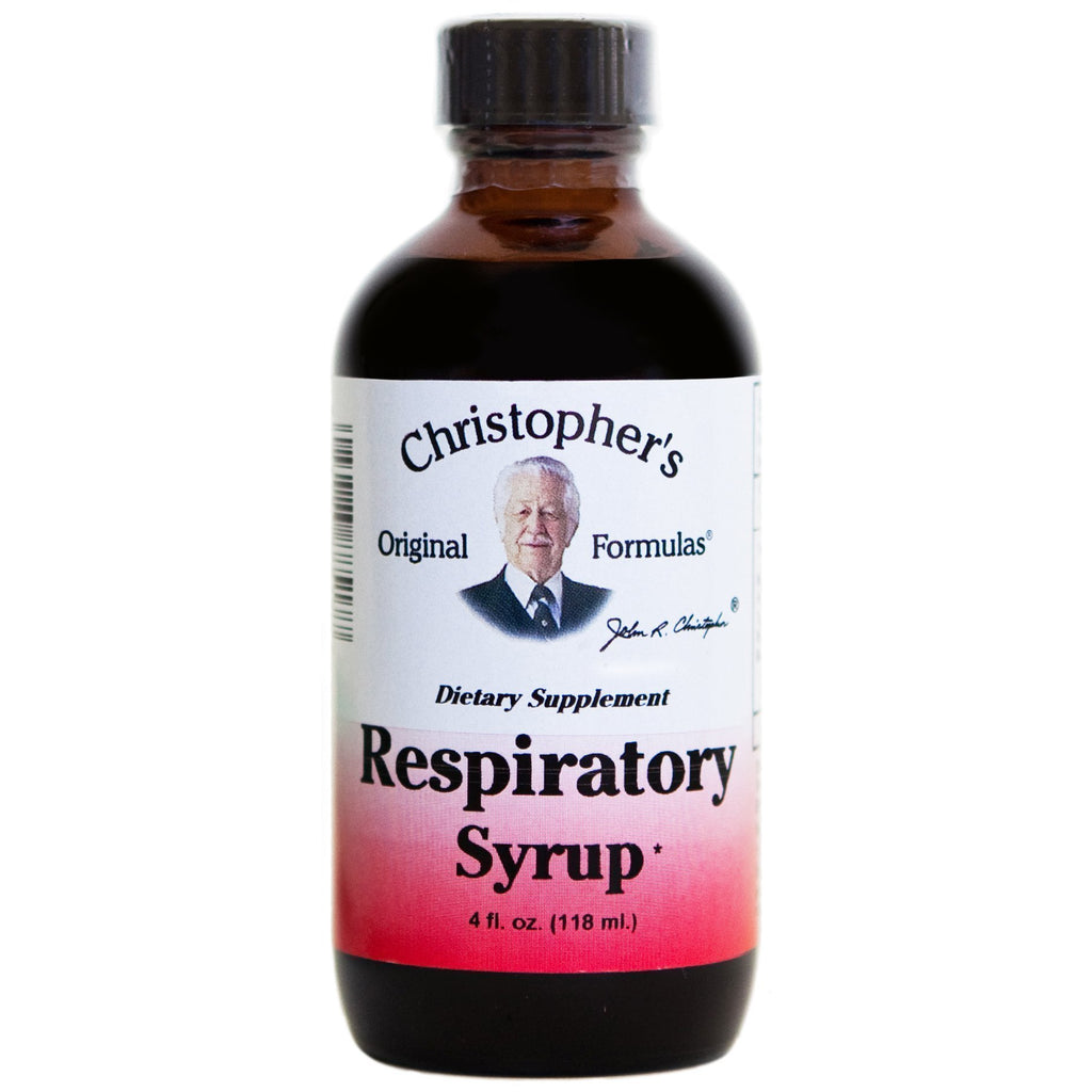 Respiratory Syrup - 4 oz. - Christopher's Herb Shop