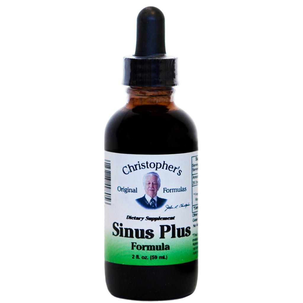 Sinus Plus - 2 oz. Glycerine Extract - Christopher's Herb Shop