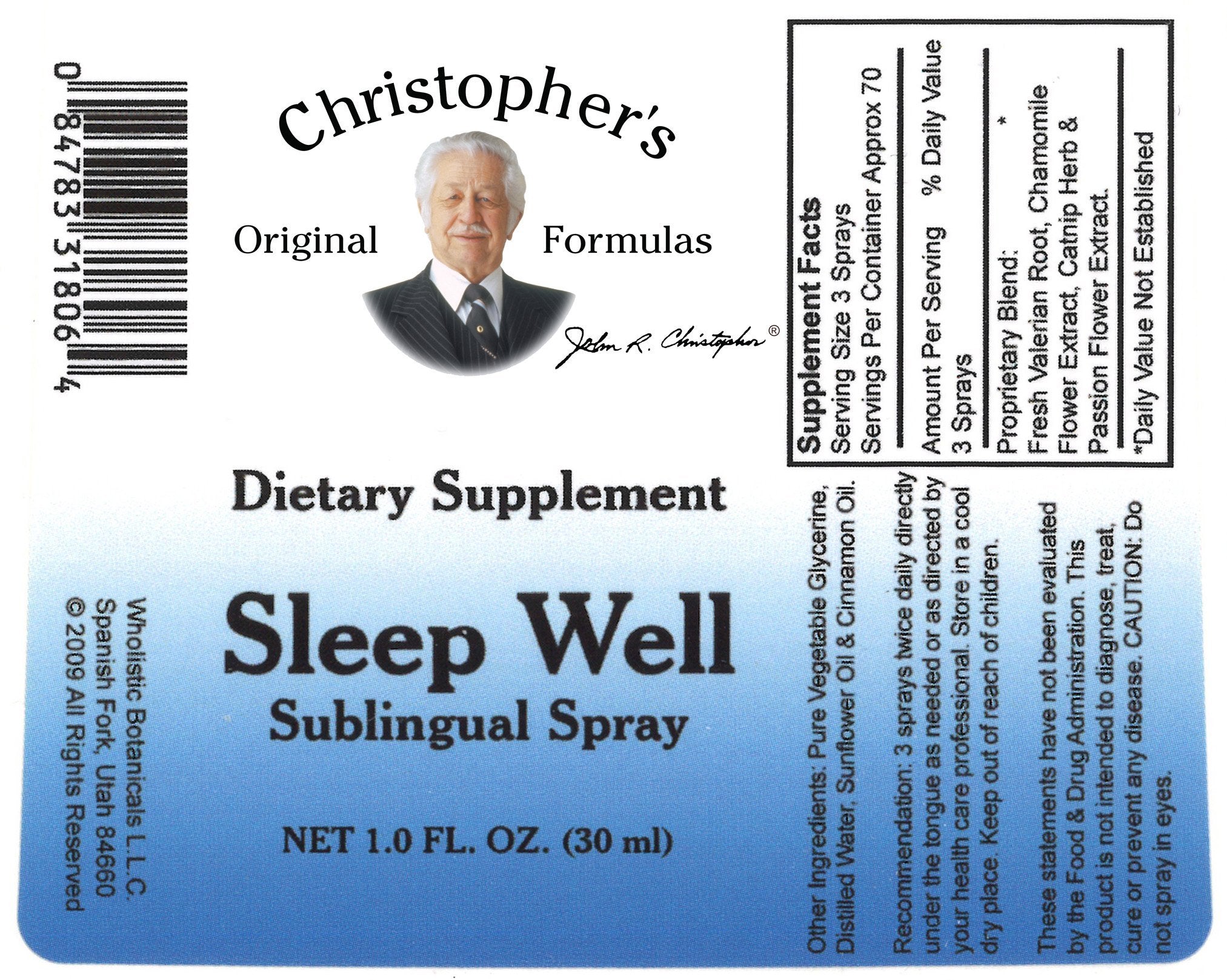 garden of life sleep well spray Sleep Well Spray