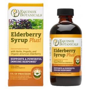 Equinox Elderberry Syrup Plus! - Christopher's Herb Shop