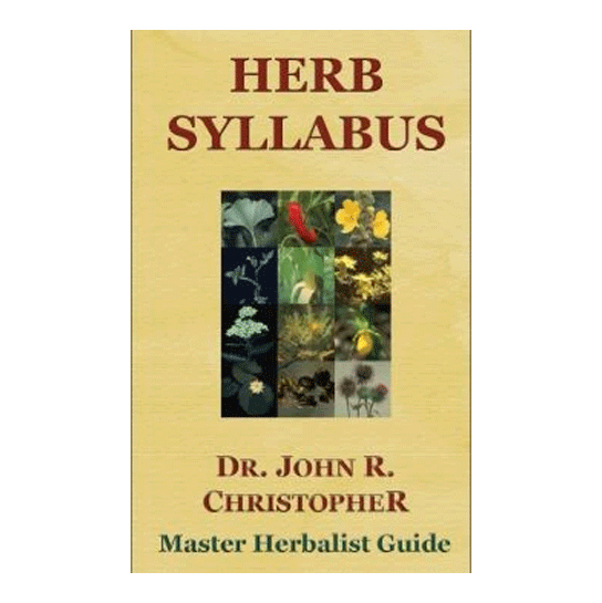Herb Syllabus - Christopher's Herb Shop