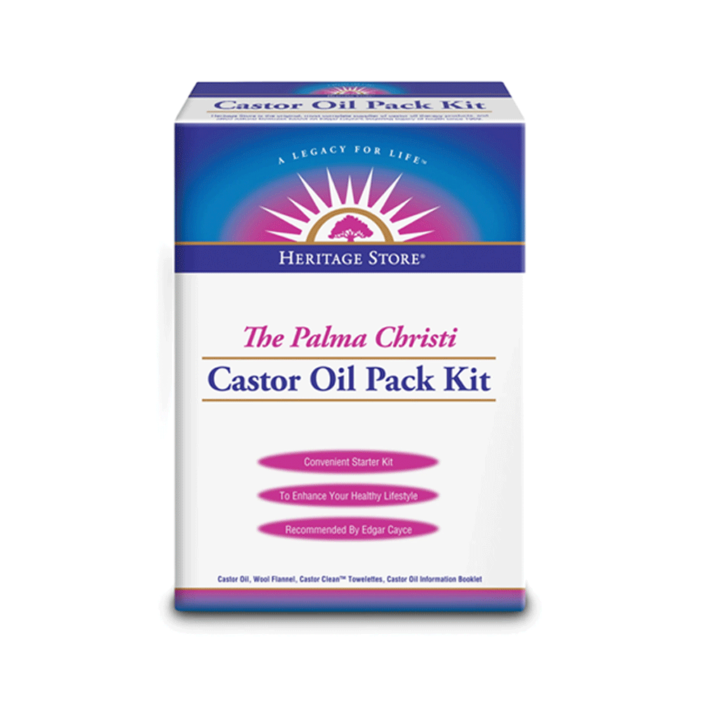 The Heritage Store™ Castor Oil Pack Kit – Christopher's Herb Shop