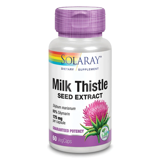 Milk Thistle Seed Extract 60 VegCap - Christopher's Herb Shop