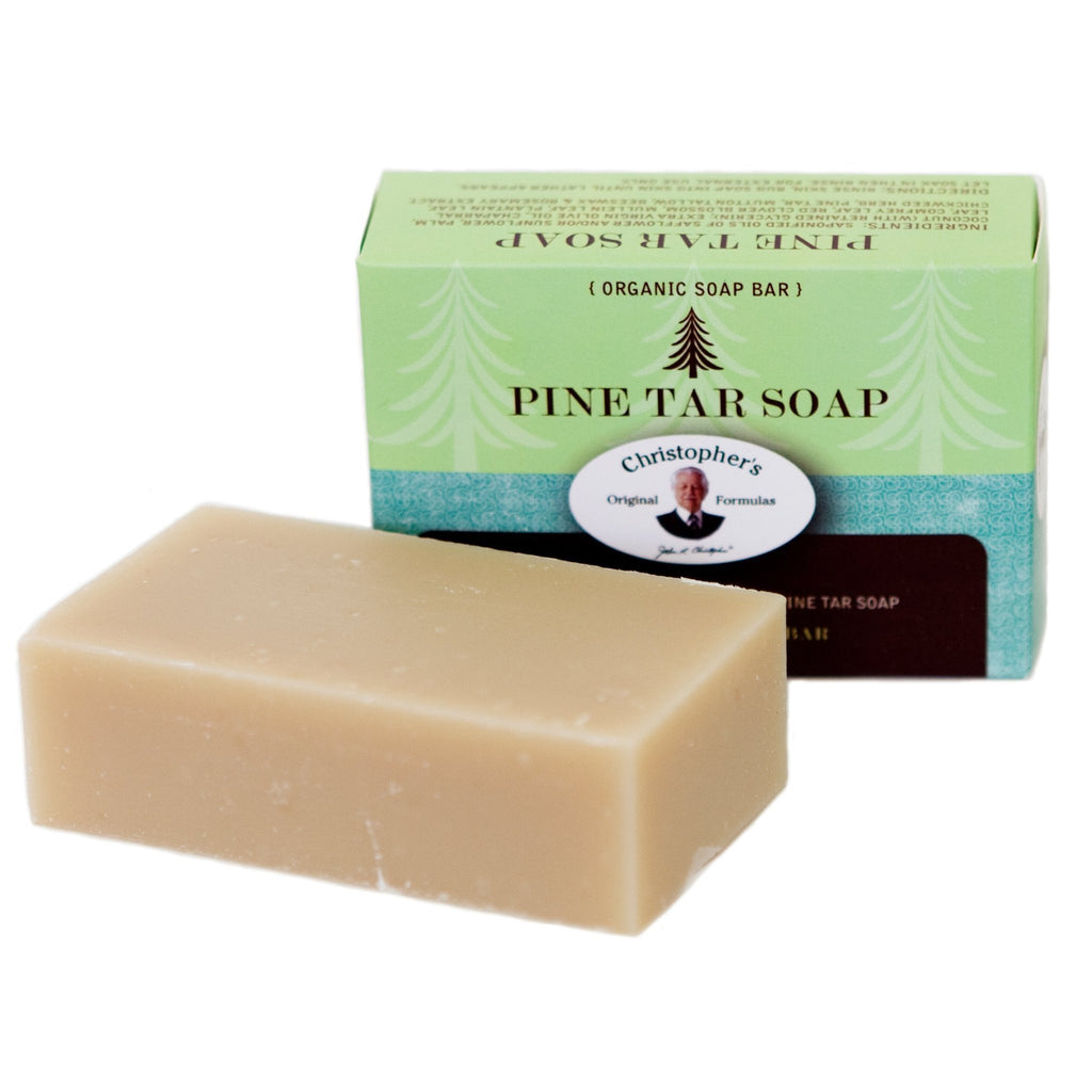 Pine Tar Soap - 3.5 oz - Christopher's Herb Shop